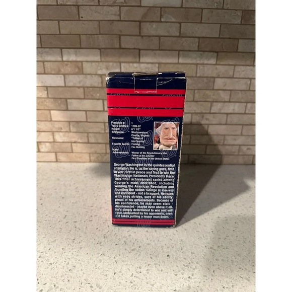 George Washington RACING PRESIDENT Bobblehead‎ (g7) - Picture 4 of 6